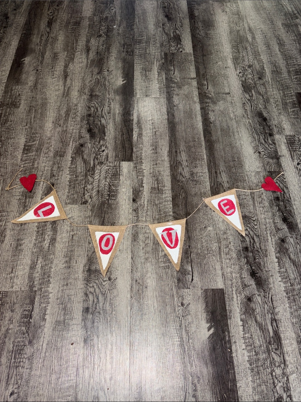 Love Banner - Handmade